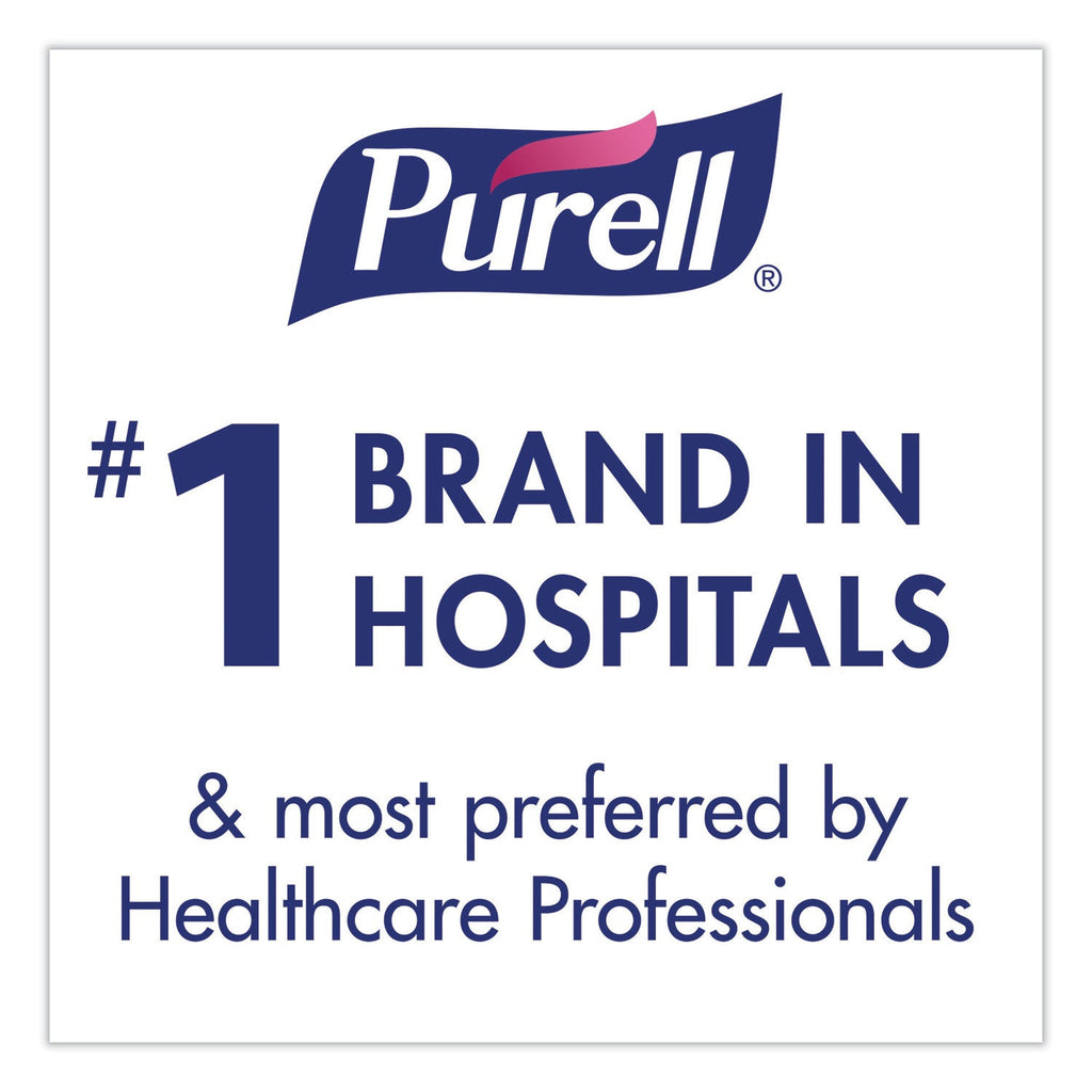 PURELL Premoistened Hand Sanitizing Wipes, Cloth, 5.75 x 7, 100/Canister