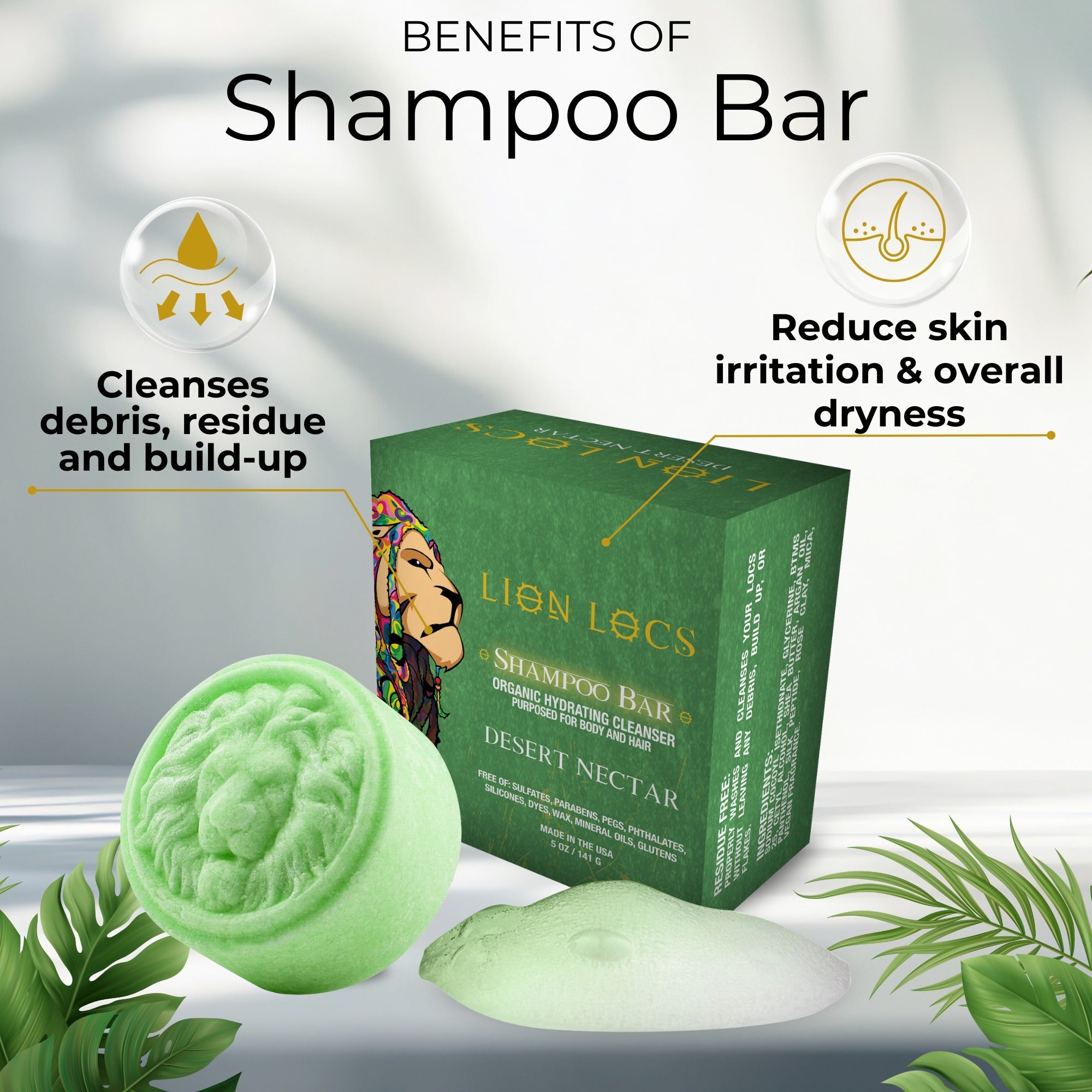 Dreadlock Shampoo Bar & Conditioner - Desert Nectar