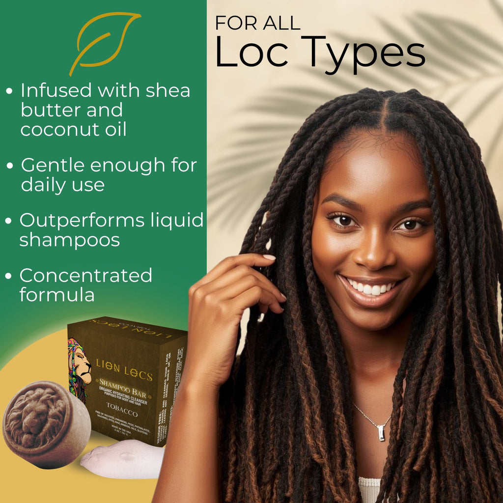 Dreadlock Shampoo Bar & Conditioner - Tobacco