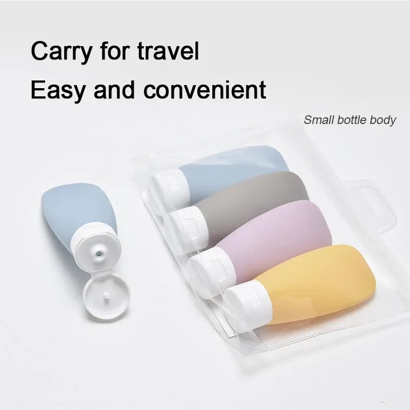 60ml Travel Containers Set | Refillable Travel Bottles Kit for Toiletries