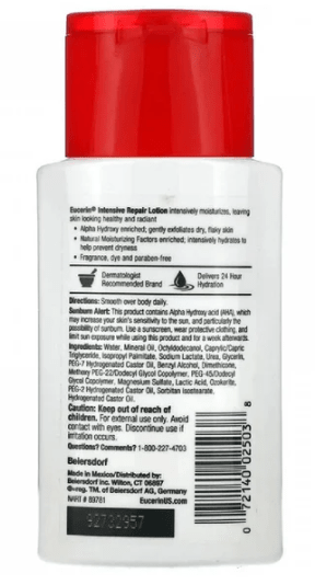 Eucerin Intensive Repair Body Lotion (3oz)