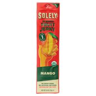 Solely: Fruit Jerky Mango, Organic, Single Strip️
