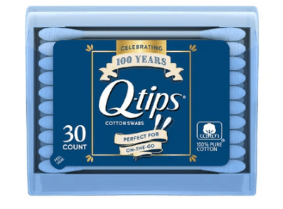 Q-tips Cotton Swabs Purse Pack (30 Count)